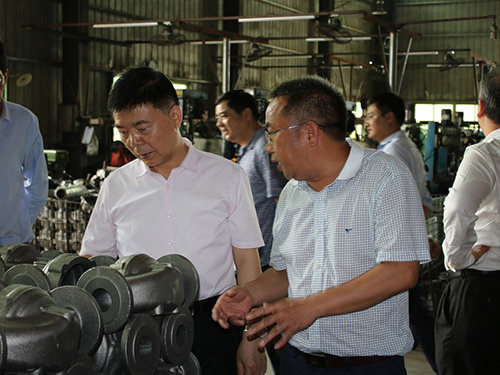 省財(cái)政廳副廳長考察
