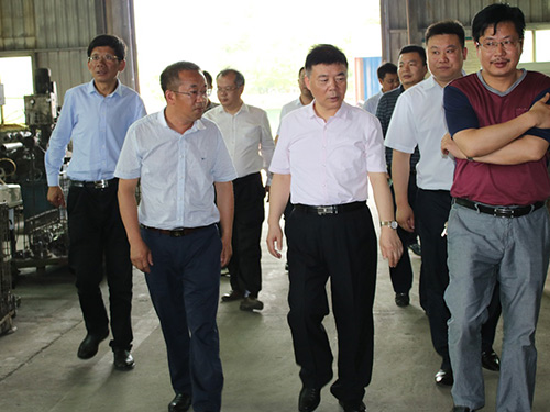 省財(cái)政廳副廳長考察